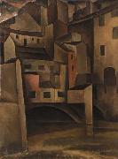 Leo Gestel Ponte Vecchio France oil painting artist